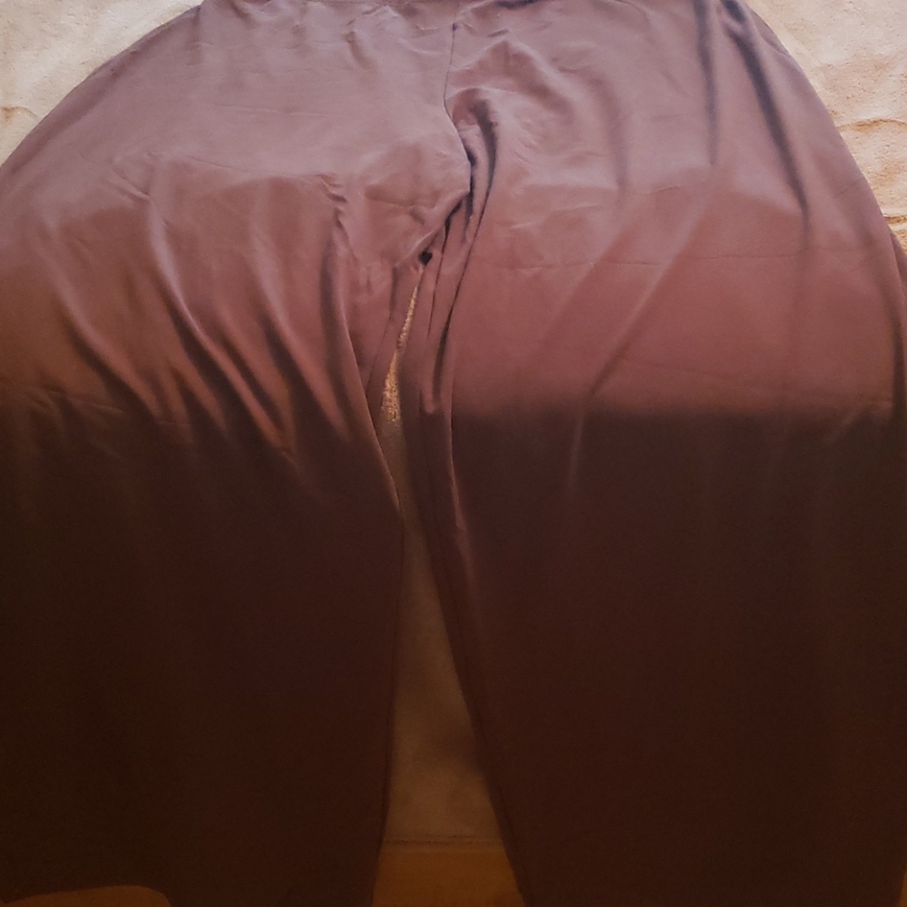 Long wide leg pants